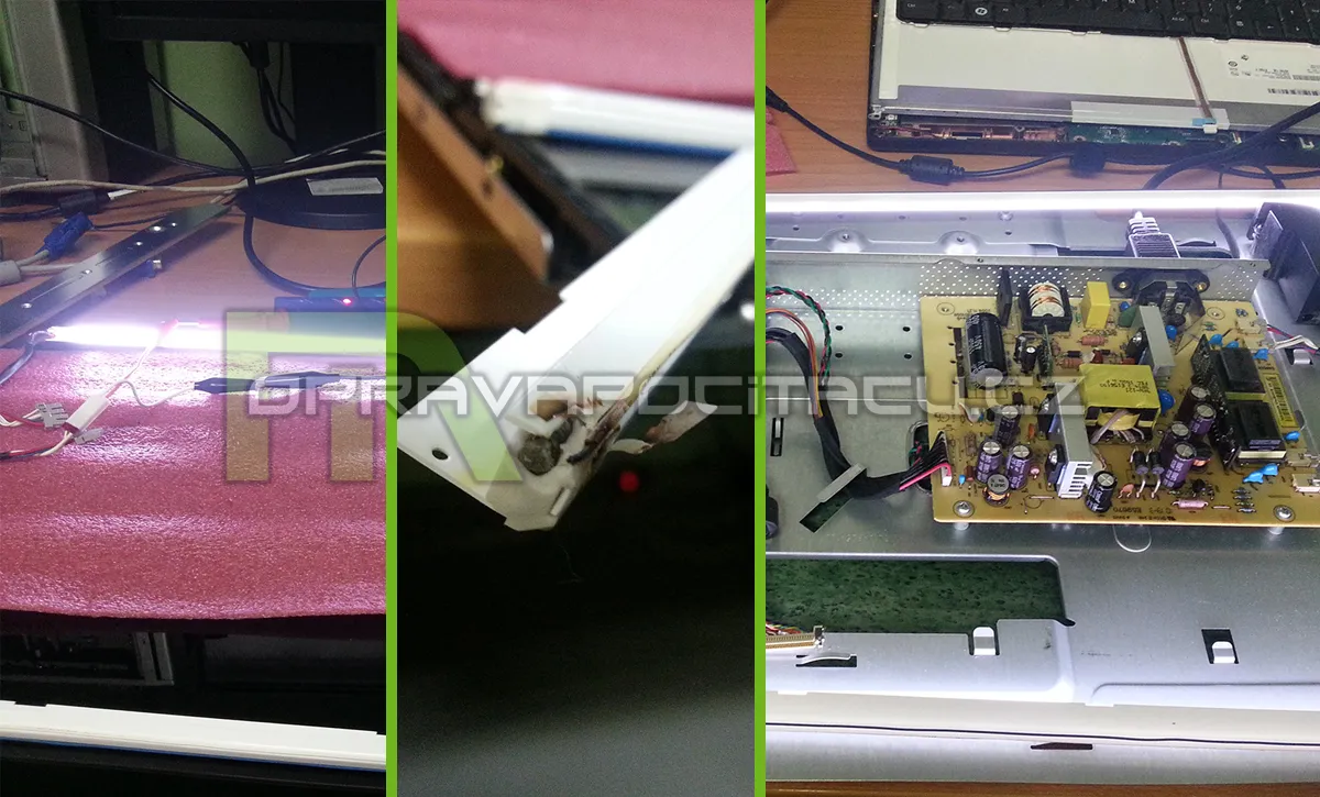 Oprava monitoru - LCD displeje HP 2510i #3