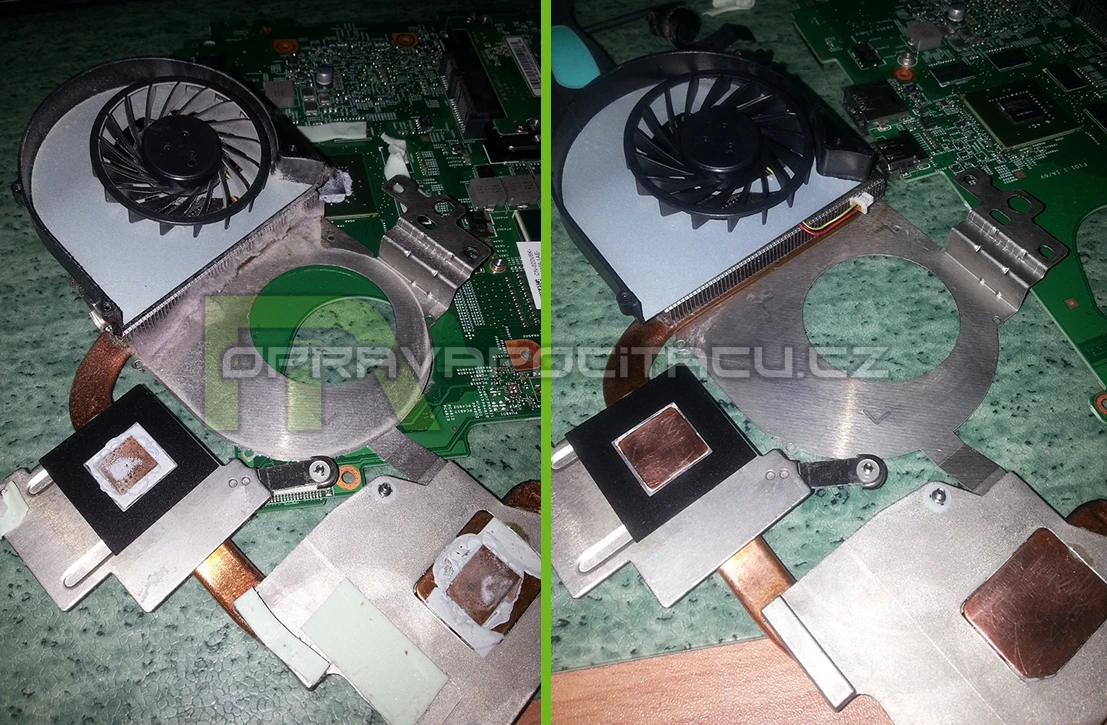 Vyčištění notebooku DELL Inspiron 15r n5110