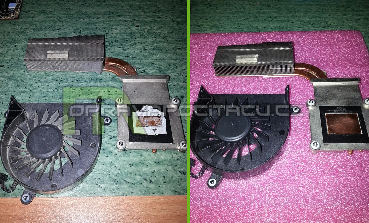 Kompletní prachové vyčištění a přepastování notebooku Alienware M17x R3 #4
