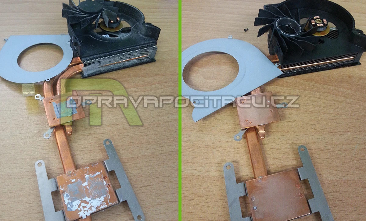 Vyčištění a přepastování notebooku ASUS N61JV-JX129V