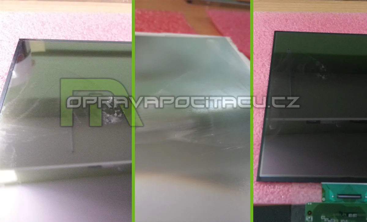 Vyčištění politého displeje / monitoru notebooku Lenovo x200 type 7459-JB5 #3